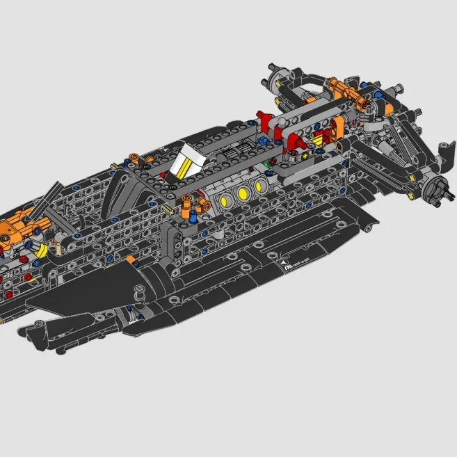 مجموعة بناء سيارة سباق ماكلاري - مراجعة Lego Set Technic وسعره