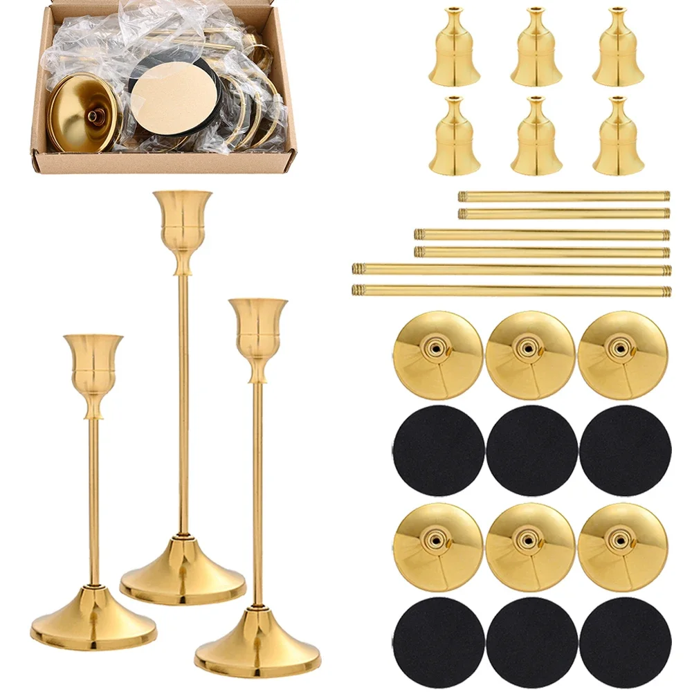 6 مجموعات من حوامل الشموع المع - مراجعة Holiday Candle Set وسعره