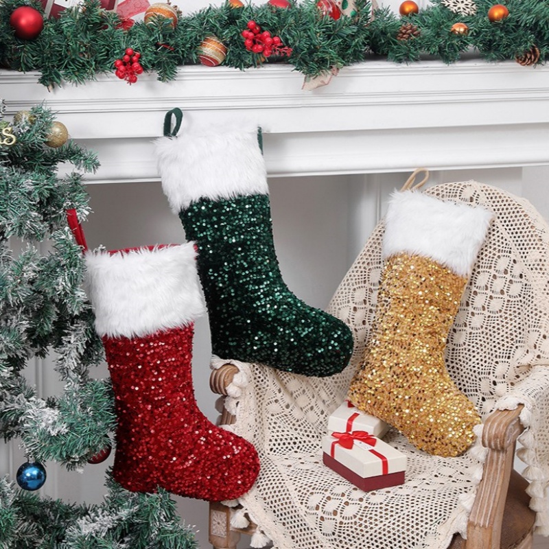 جوارب عيد الميلاد القابلة للطب - مراجعة Christmas Stocking Hanging وسعره