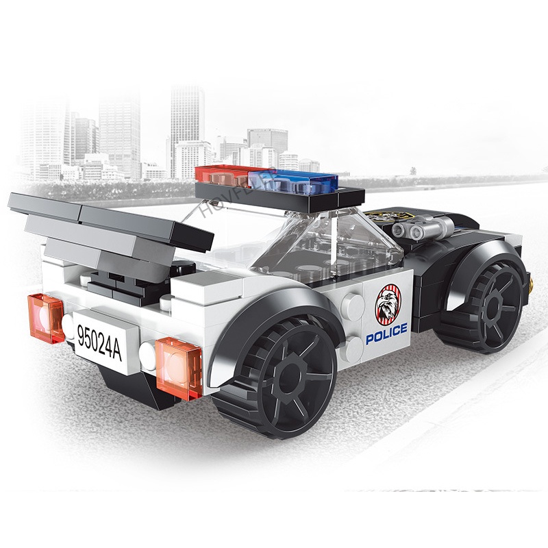 سوبر الشرطة مدينة طائرة المزدو - مراجعة Lego Set City وسعره